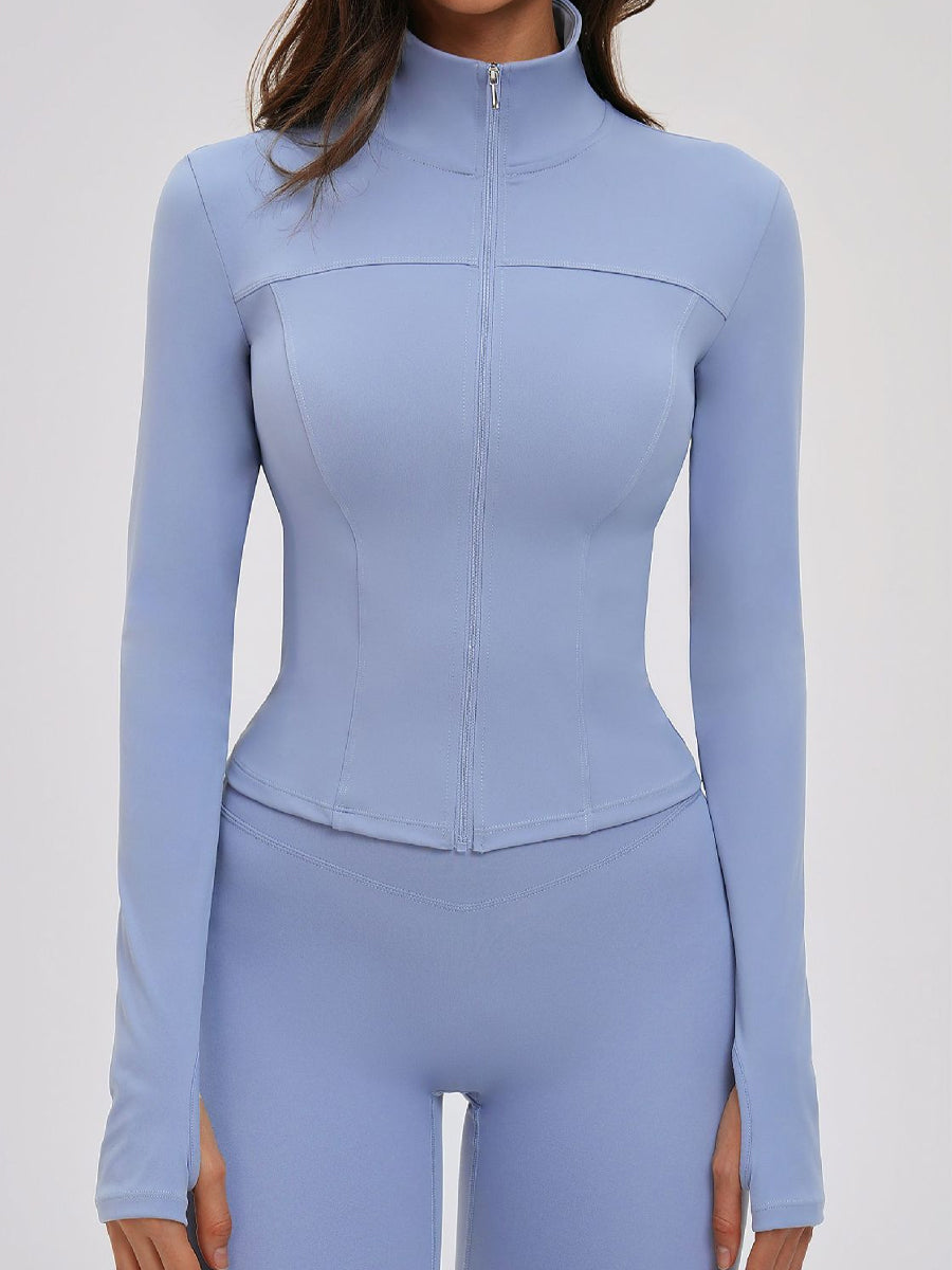 Chaqueta Elevate™ | Chaqueta Deportiva con Cremallera y Cuello Alto Descripción