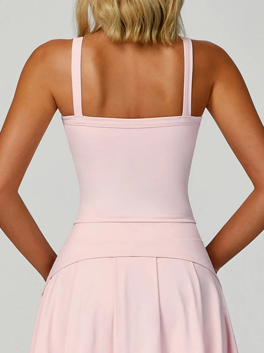 Double-Strap Yoga Racerback Tank