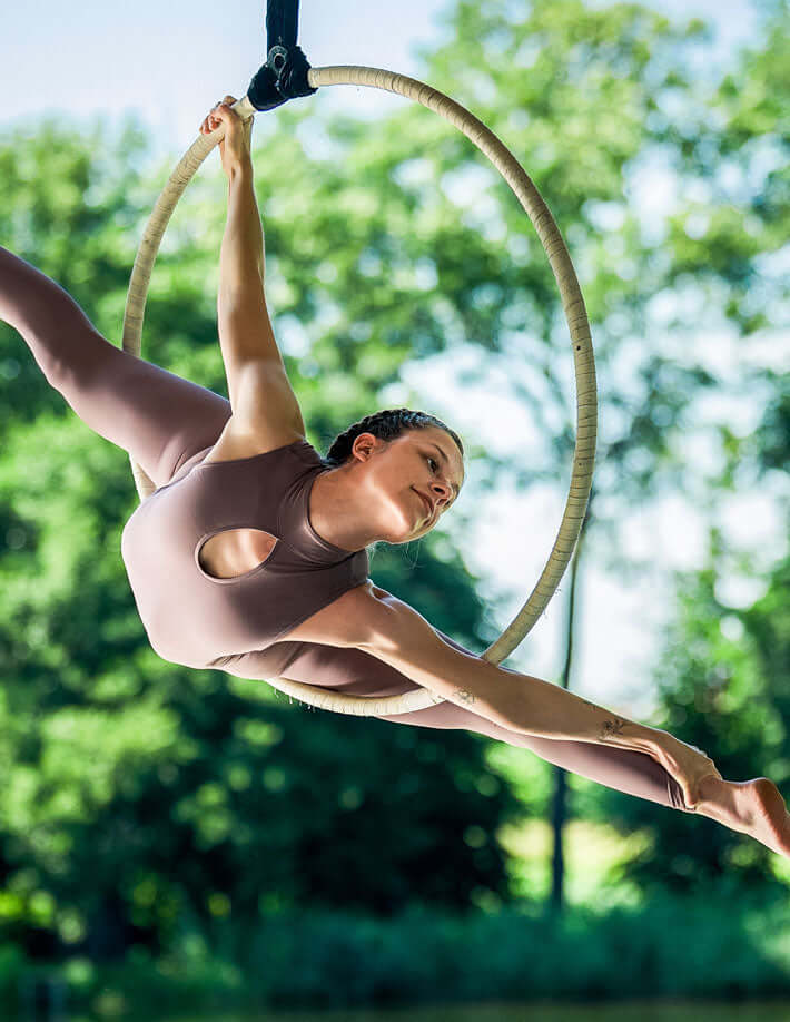 Mono Aerial Flow™ | Mono Deportivo Seamless para Yoga Aéreo y Pilates