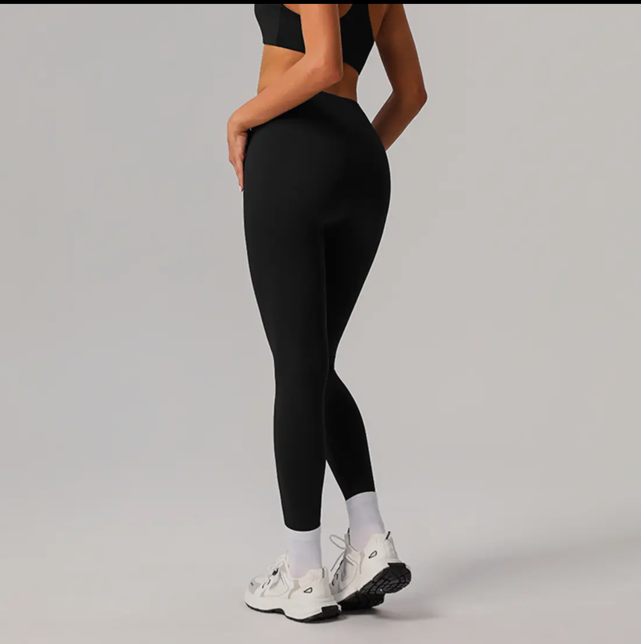Eclipse Sculpt Leggings – Jet Black