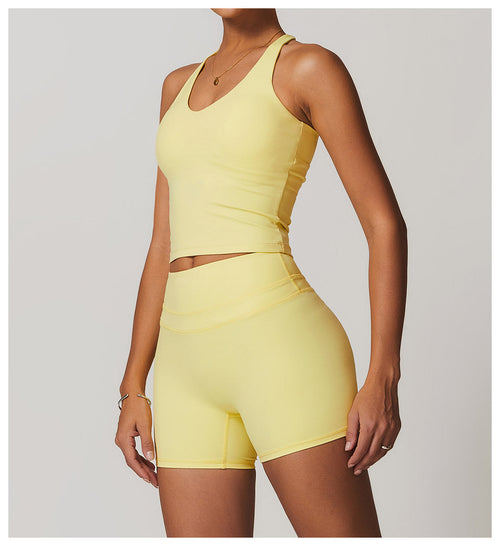 Cross-Back Yoga Tank