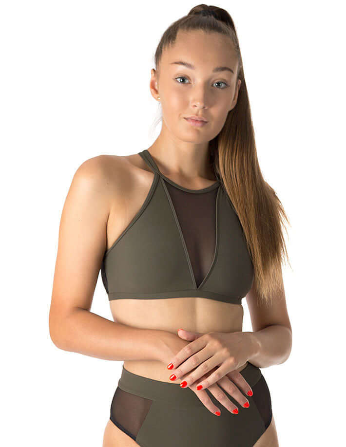 Mesh Sports Bra for Pole Dance & Yoga – Victoria
