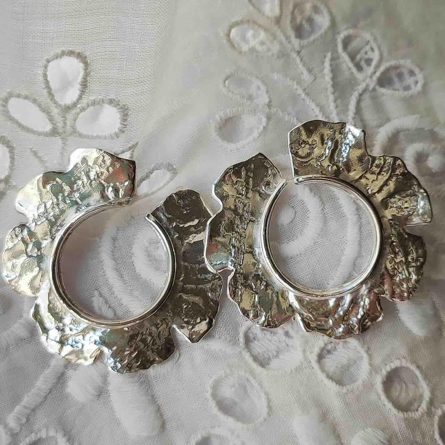 Pendientes Aros Flor de Loto-2