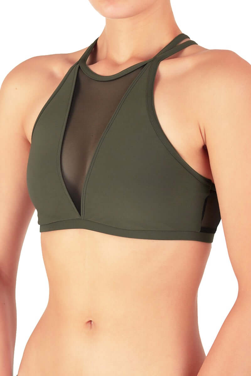 Mesh Sports Bra for Pole Dance & Yoga – Victoria